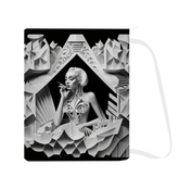 Durable laundry bag with a rebellious punk rock design, perfect for music enthusiasts.